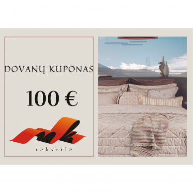 100 EURŲ DOVANŲ KUPONAS