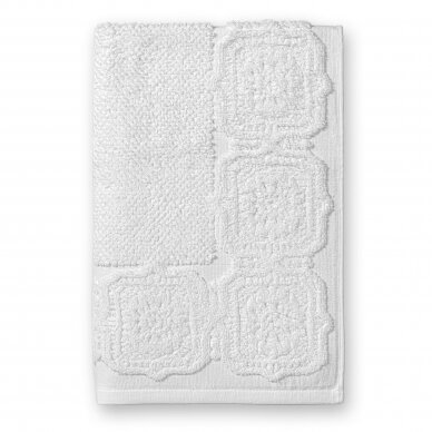 de VILLA white bathroom mats - Toscane white