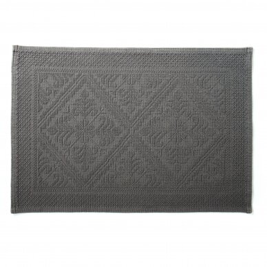 Larger bath mats - RENASCENCA  ANTHRACITE