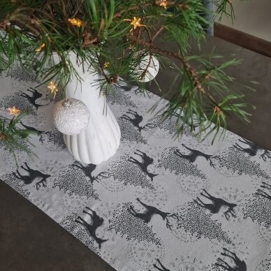 CHRISTMAS tablecloth or runner DEER 2