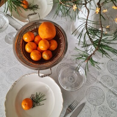 Kaunid laudlinad või linikud jõuludeks NATALE plata 1