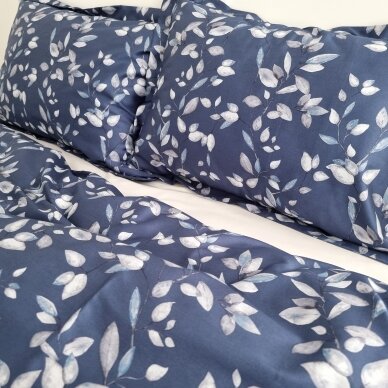 Egyptian cotton pillow cases HERBAL blue 1