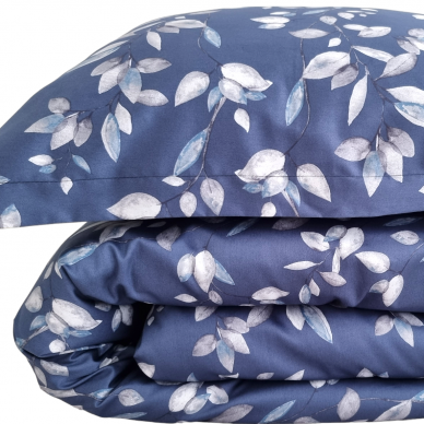 Egyptian cotton pillow cases HERBAL blue