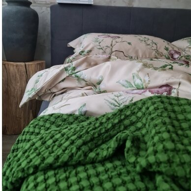 Cotton bedspreads GREEN 1