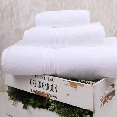 Cotton towels LUANA white