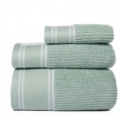 Cotton towels NADINE aqua