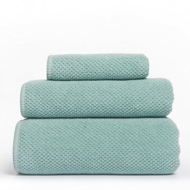 Cotton towels DEXTER sage green 1