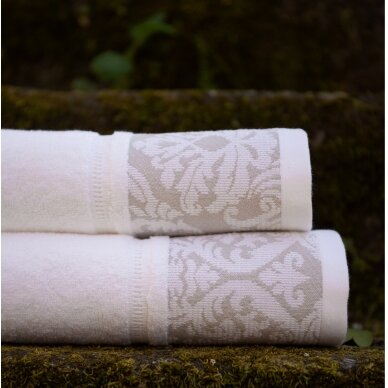 Cotton towels PERLA white