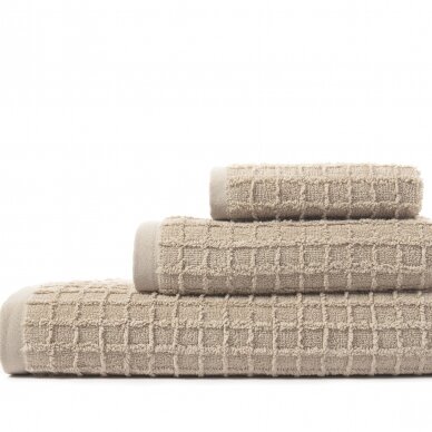 Cotton towels ELSA beige