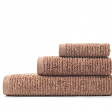 Cotton towels TEJO teraccota