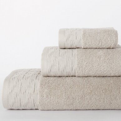 Cotton towels KEILA beige