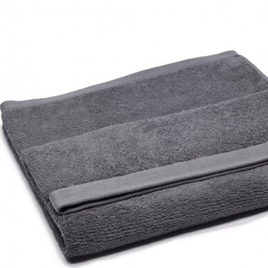 ORGANIC COTTON towel DARK GREY