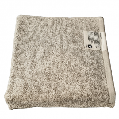 ORGANIC COTTON dvielis TAUPE