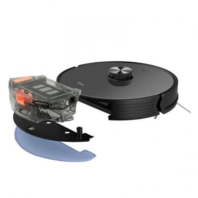 A washing robot vacuum cleaner with a dust dump station ZY510RVB 4