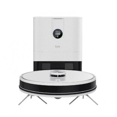 A washing robot vacuum cleaner with a dust dump station ZY520RVW 1