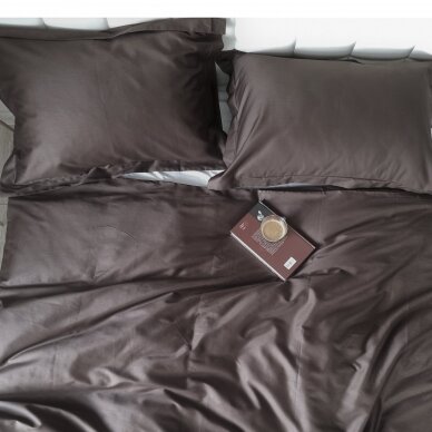 Satin bedding set COFFEE 3