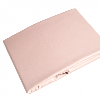 PREMIUM Satin flat sheet DUSTY PINK 300TC