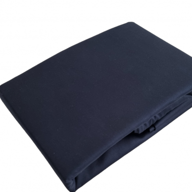 PREMIUM Satin sheet DARK NAVY 300TC