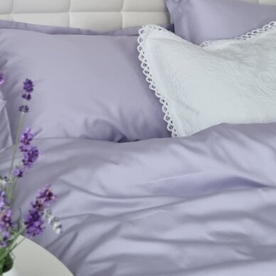 PREMIUM satino patalynės komplektas LAVENDER 300TC 3