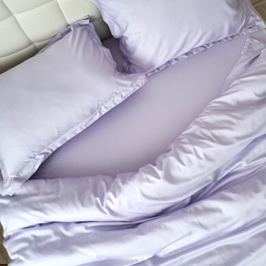 PREMIUM satin bedding set LAVENDER 300TC 4