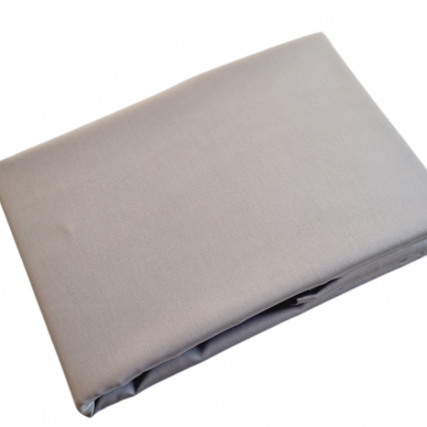 Satin fitted sheet TAUPE