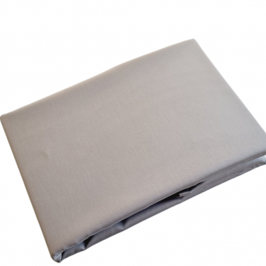 Satin flat sheet TAUPE