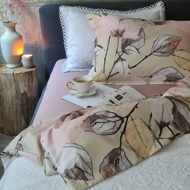 Satin bedding set ROSE 2