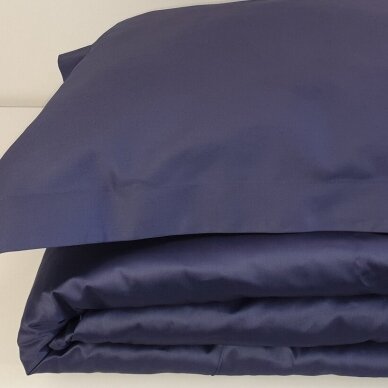 Satin bedding set DARK BLUE 1