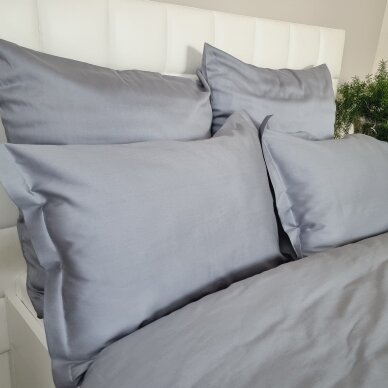 GREY satin pillow cases