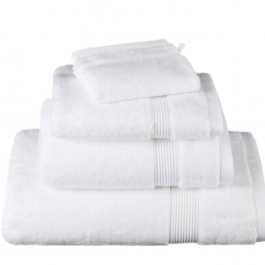 SUPIMA COTTON bath mats WHITE